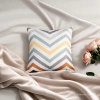 Geometric pattern solid-color throw pillow, cushion and quilt dual-purpose cartoon irregular-shaped custom Application Scenario